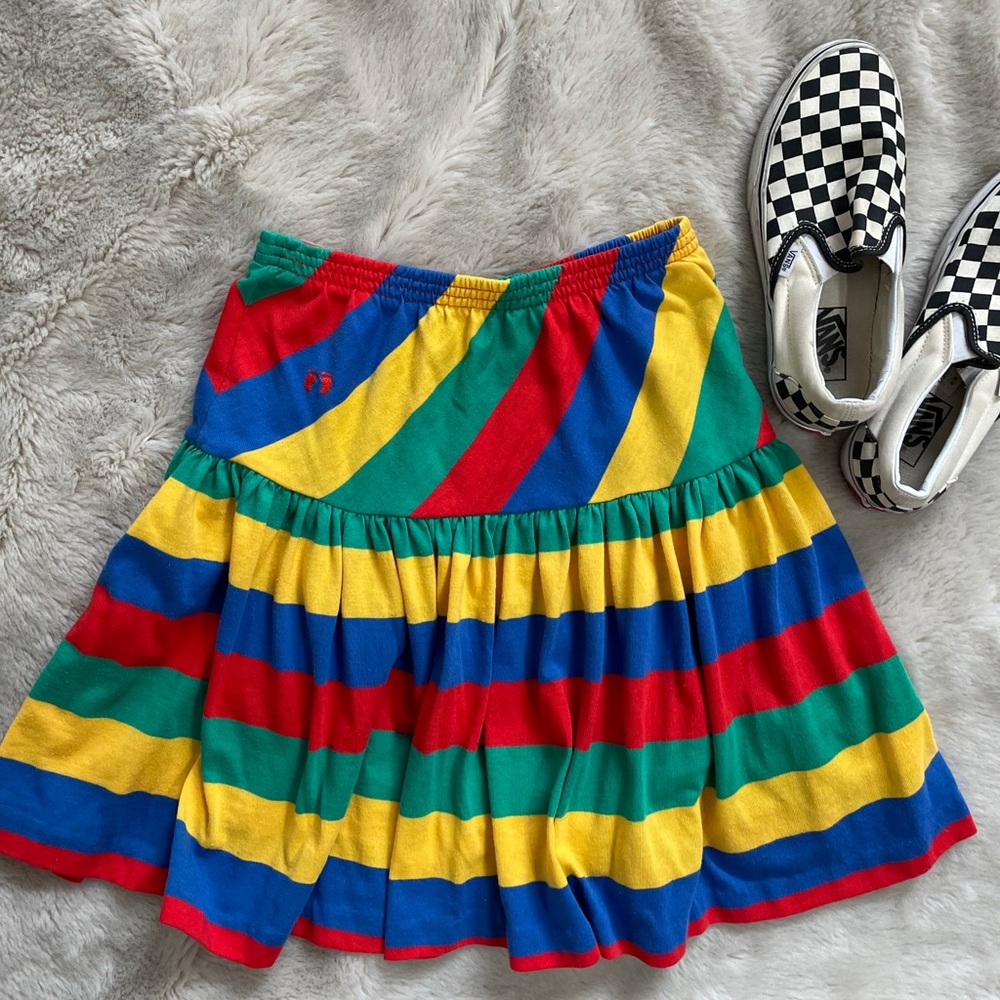 Vintage Hang ten skirt red, green blue